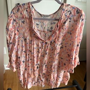 Zac & Rachel Multicolor Floral Blouse